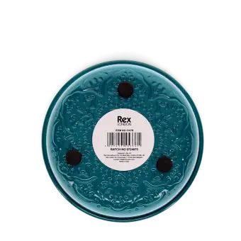 Enamel trinket dish - Blue