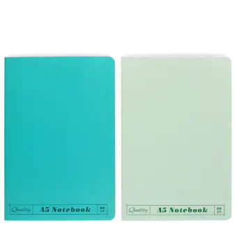 A5 notebooks (set of 2) - Green & aqua