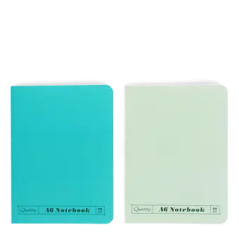 A6 notebooks (set of 2) - Green & aqua