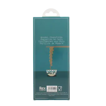 Wooden chopsticks (pack of 5 pairs) - Wagara patterns