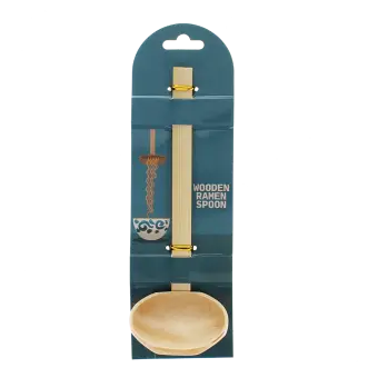 Wooden ramen spoon