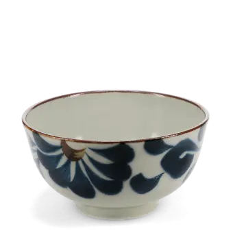 Japanese porcelain bowl 16cm - Flower