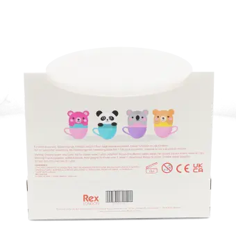 Mini berry scented lip balm (assorted) - Teacup animal friends