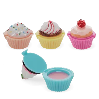 Mini berry scented lip gloss (assorted) - Cupcake