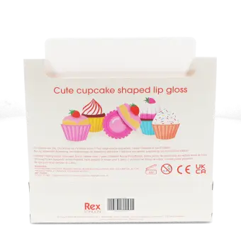 Mini berry scented lip gloss (assorted) - Cupcake