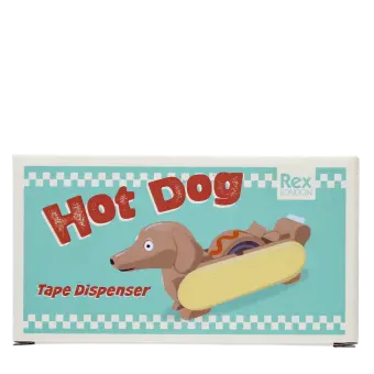 Tape dispenser with roll of tape - Hot Dog