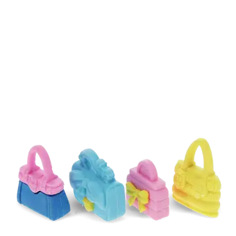 Erasers (set of 4) - Handbags