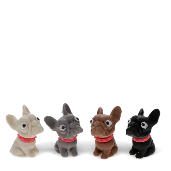 Erasers (set of 4) - Dogs