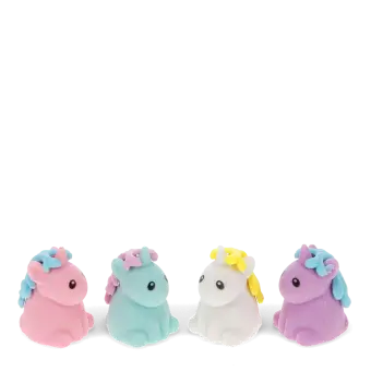 Erasers (set of 4) - Unicorns