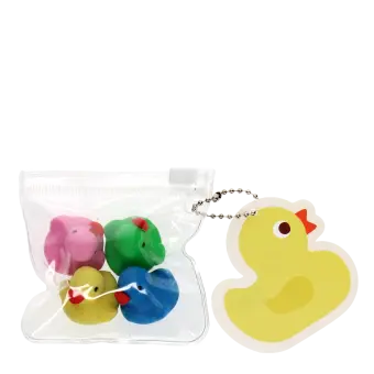 Erasers (set of 4) - Ducks