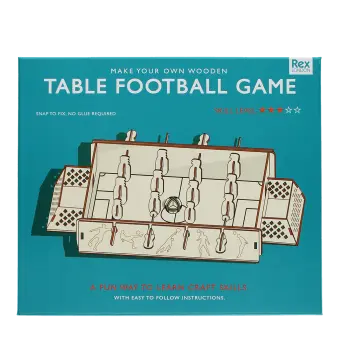 Make your own wooden table game - Football