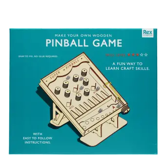 Make your own wooden table game - Pinball