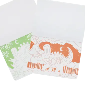 Colouring book - Baby Dinos