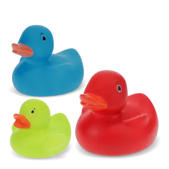 Bath toys (set of 3) - Ducks (multicolour)