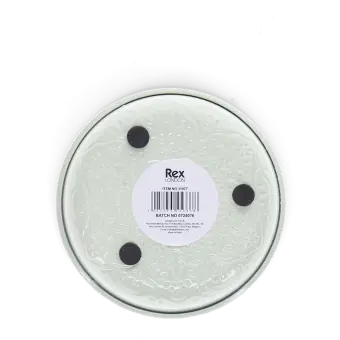  Enamel trinket dish - Light grey
