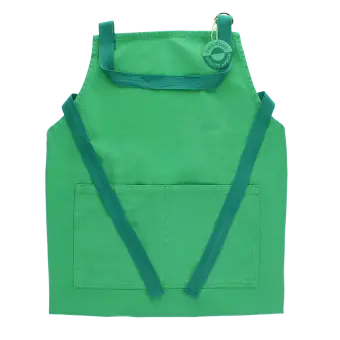 Two-tone utility apron - Green