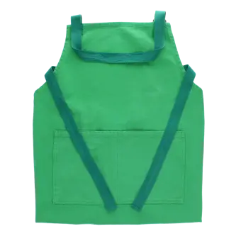 Two-tone utility apron - Green