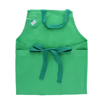 Two-tone utility apron - Green