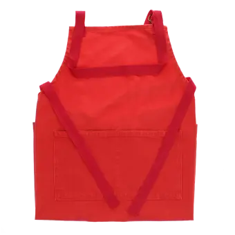 Two-tone utility apron - Red