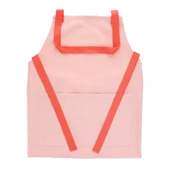 Two-tone utility apron - Pink