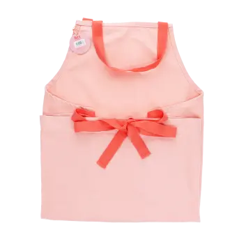 Two-tone utility apron - Pink