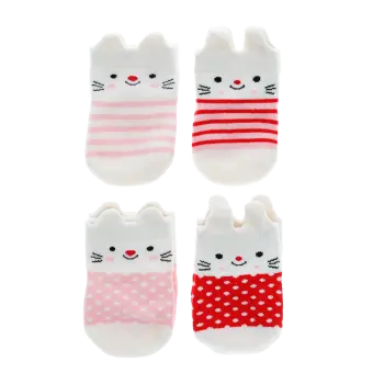 Baby socks (4 pairs) - Lottie and Friends