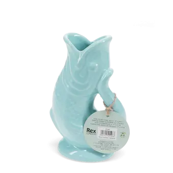 Aqua fish vase