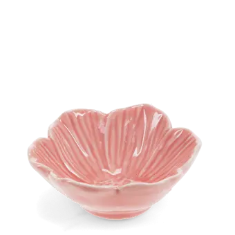 Small pink flower bowl