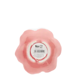Small pink flower bowl