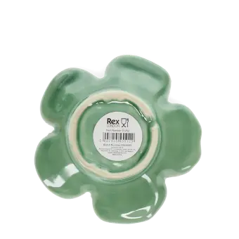 Medium green flower bowl