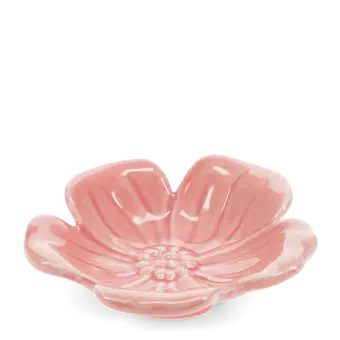 Medium pink flower bowl