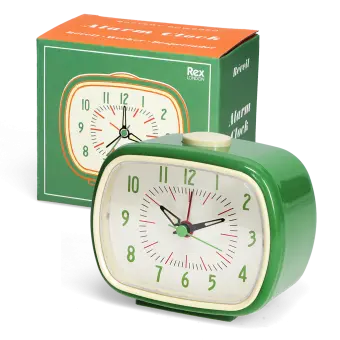 Retro alarm clock - Green