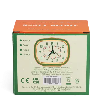 Retro alarm clock - Green