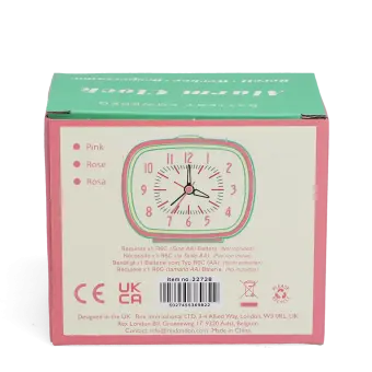 Retro alarm clock - Pink