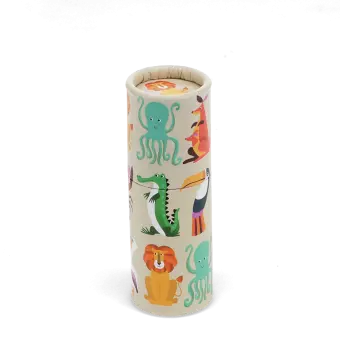 Tube of colouring pencils - Colourful Creatures