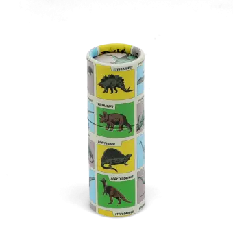 Tube of colouring pencils - Prehistoric Land