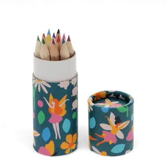  Tube of colouring pencils - Fairies in the Garden