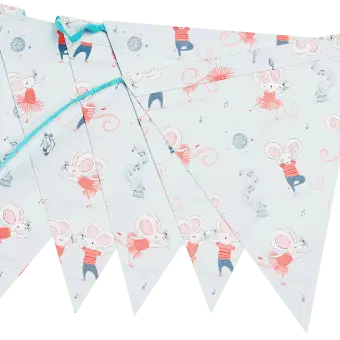 Party bunting (12 flags) - Mimi and Milo