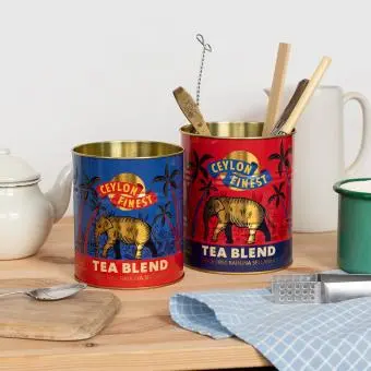 Medium storage tins (set of 2) - Ceylon Finest