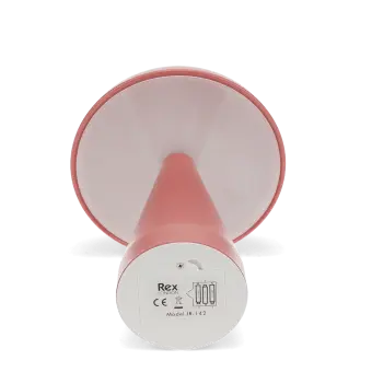 Touch dimmable mushroom table lamp - Peach