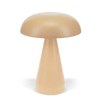 Touch dimmable mushroom table lamp - Fawn