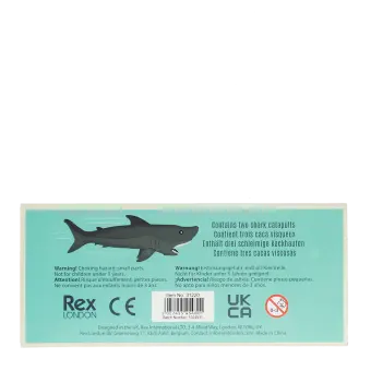 Flying shark finger catapults (box of 2)