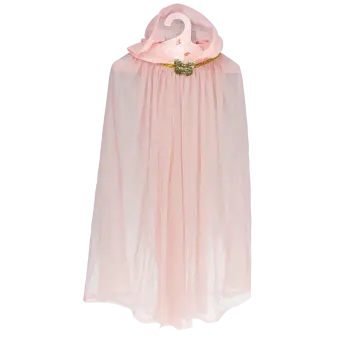Children's glitter cape - Light pink