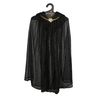 Children's glitter cape - Black
