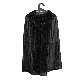 Children's glitter cape - Black