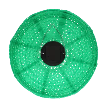 Outdoor solar UFO lantern - Green