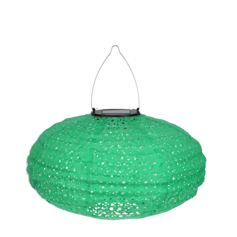 Outdoor solar UFO lantern - Green
