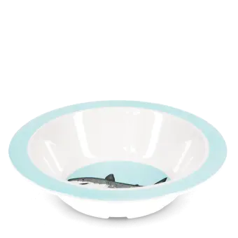 Children's melamine bowl - Sharks