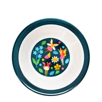 Children's melamine bowl - Fairies in the Garden