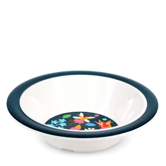 Children's melamine bowl - Fairies in the Garden
